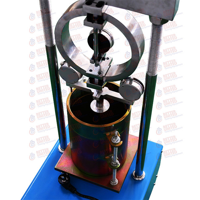 ASTM Speed 1.27mm Soil Test Equipment CBR Test Machine With Load Ring