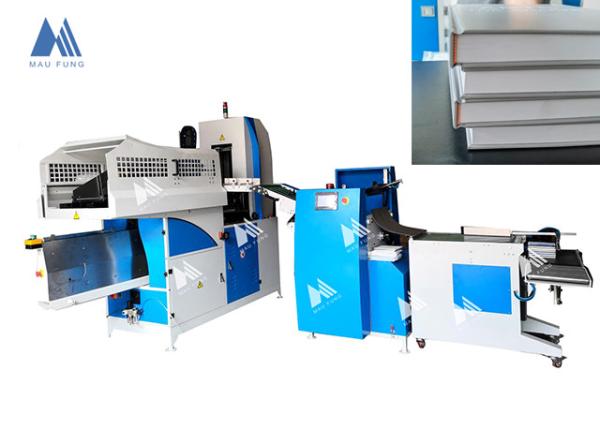 Quality Maufung MF-FAC390 Automatic Hard Bound Book Casing-In Machine For Notebooks Diaries for sale