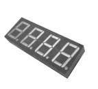 China Four Digits LED SMD Seven Segment Display 0.56 Inch For Digital Clock Instruments wholesale