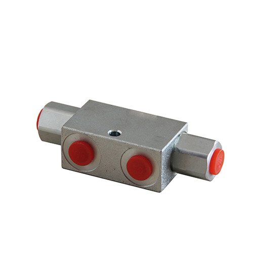 Hydraulic Double Pilot Operated Check Valve Two Cartridge Design