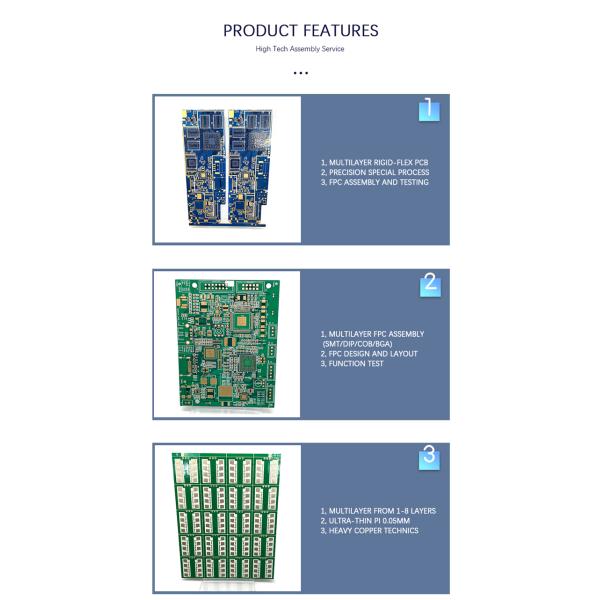 Halogen Free HDI High Frequency PCB Multilayer PCB Fabrication