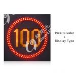 Traffic Solar Powered Customized Size Radar Led Speed Limit Sign on Highway