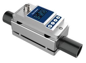 OLED Display 24VDC Clamp On Water Flow Meter