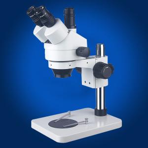 China Real Trinocular 7-45X Zoom Stereo Microscope 20mm on sale