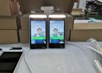 Safe Temperature Kiosk human body Face Recognition Thermometer access control
