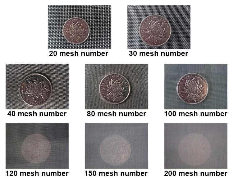 Disc 50 Micron Ultra Fine Stainless Steel Mesh Roll stainless steel mesh filter