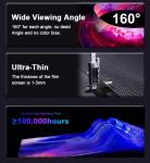 Durable Glass Curtain Wall Transparent LED Screen IP43 Waterproof 5000nits