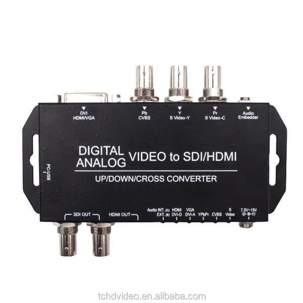 Quality Independent Audio Multi-Format Video Converter With SDI HDMI Scaling for sale