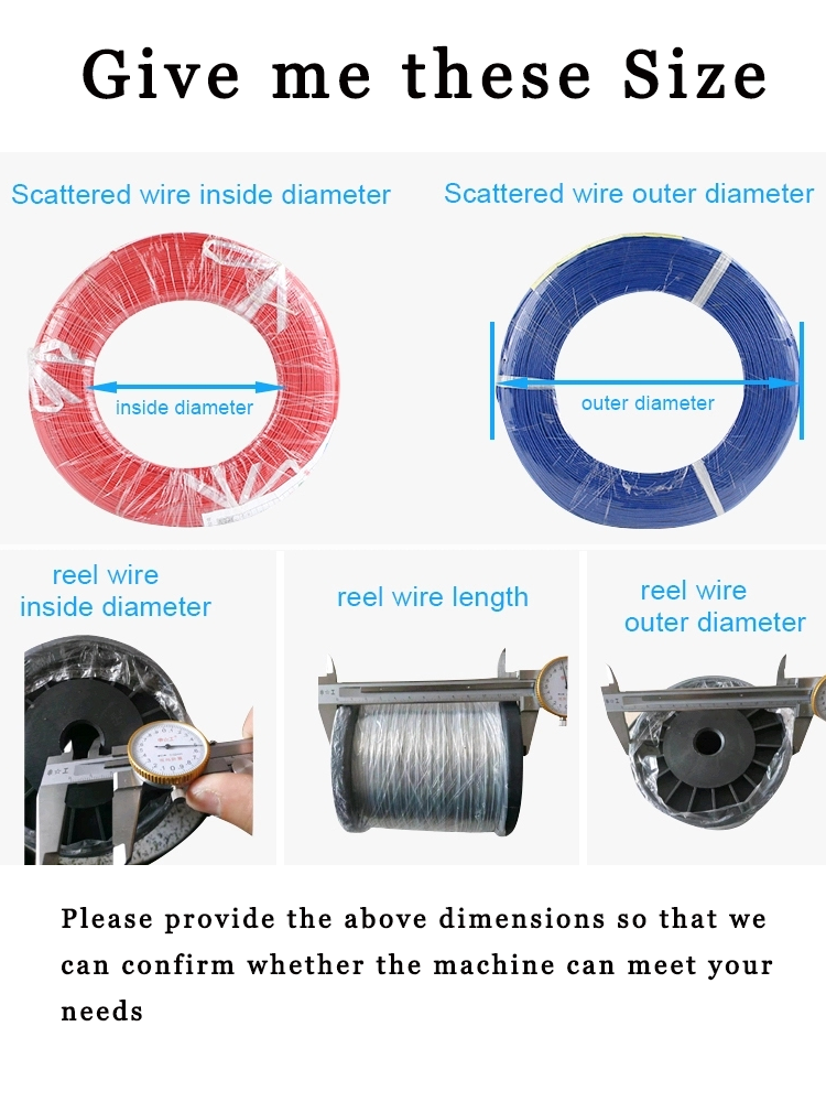 Wire Prefeeder Machine for Automatic Cable Stripping Machine Spool diameter 25MM/20MM
