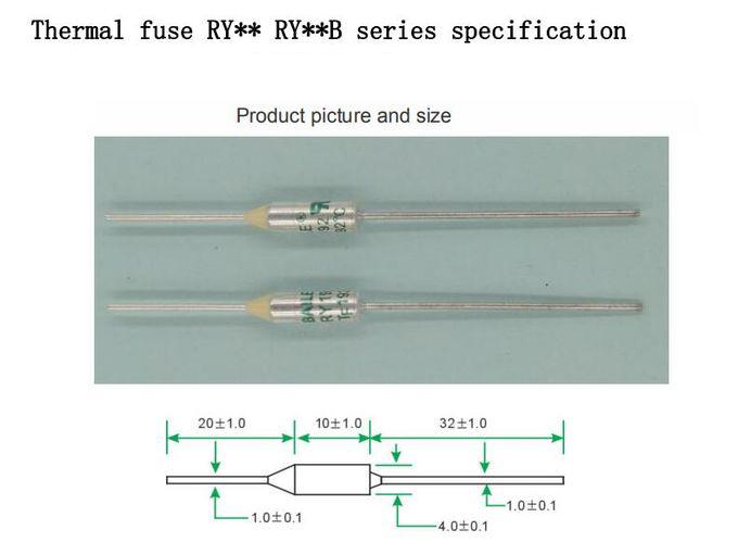 5A 10A 250V Thermal Cutoff Fuses 1