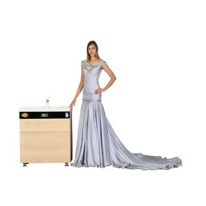 China Small Knock Down Bathroom Vanity Cabinets Customized Designed With Sink wholesale