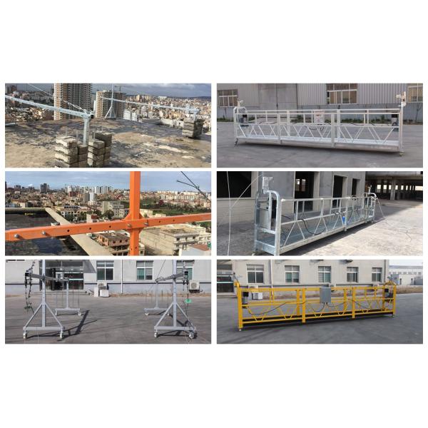 Safety building facades repair temporary access suspended modular platform ZLP630