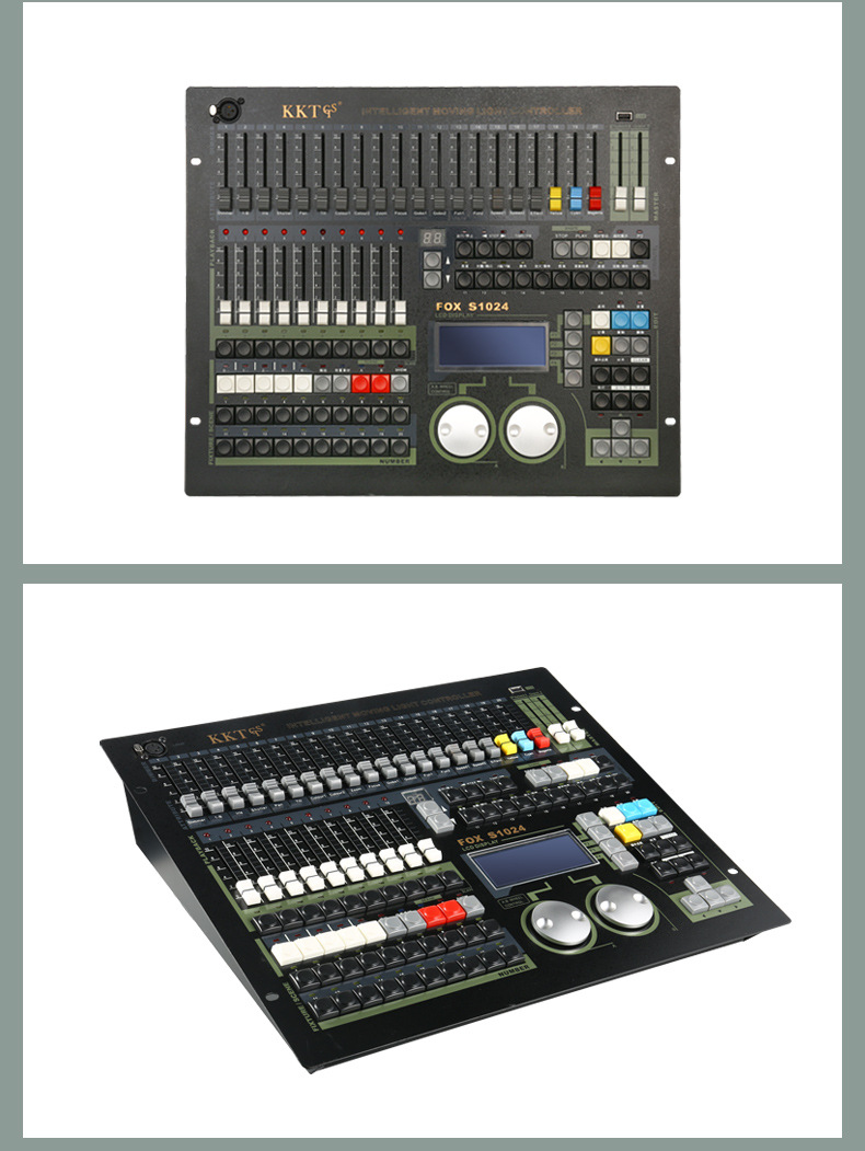1024 DMX Control Channels Numark DJ Music Controller For Battery Stage