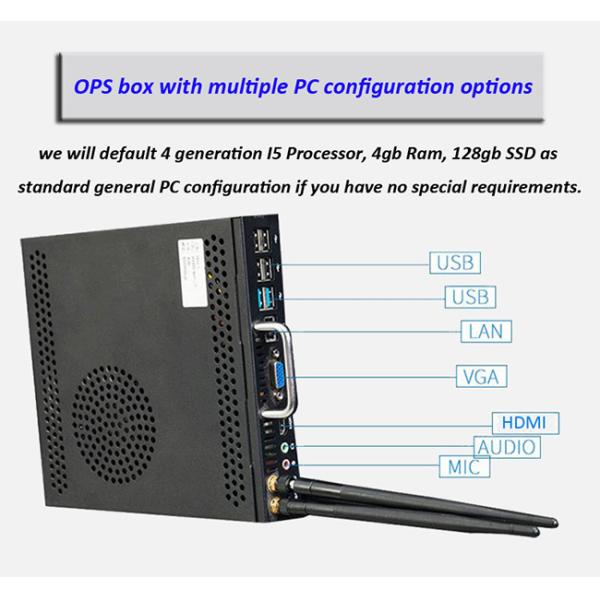 86 Inch IR Touch Interactive LCD Smartboard Flat Panel Whiteboard With Built In I5 Computer