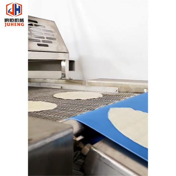Quality Long Strip Automatic Roti Chapati Making Machine Flatbread Tortilla Pressing Machine for sale