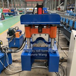 China Good Quality Roof Flashing Roll Forming Machine Ridges Making Cover Metal Flashing Ridge Capping Roll Forming Machines wholesale