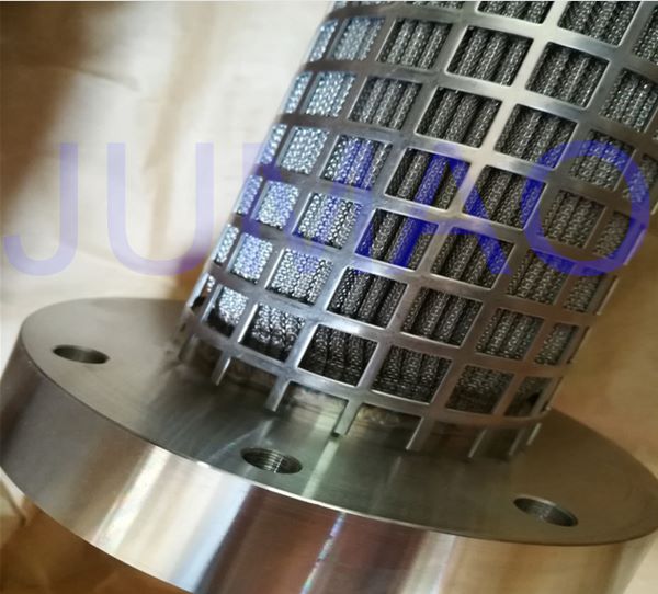 High Performance Pleated Filter Element With 316L Stainless Steel Material