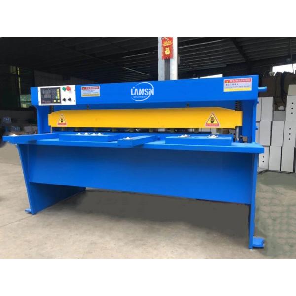 NC Guillotine Shearing Machine For Metal Plates Electric Shearing Machine