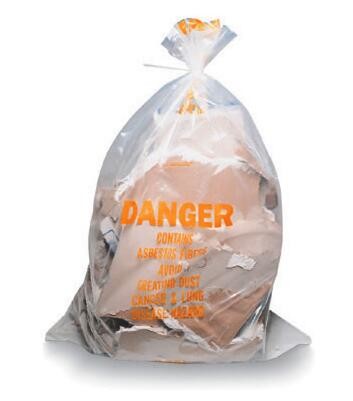 Heavy Duty Construction Plastic Asbestos Bag Waste Bag,Heavy Duty Disposal Polythene bags For Asbestos Removal BAGEASE