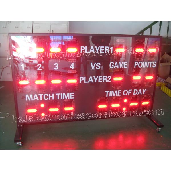 Super Brightness Led Tennis Scoreboard 470mhz Wireless
