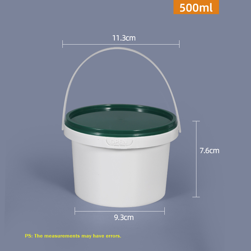Enjoy Delicious Ice Cream with Our 16oz Butter Spread Box 350ml-700ml Plastic Bucket
