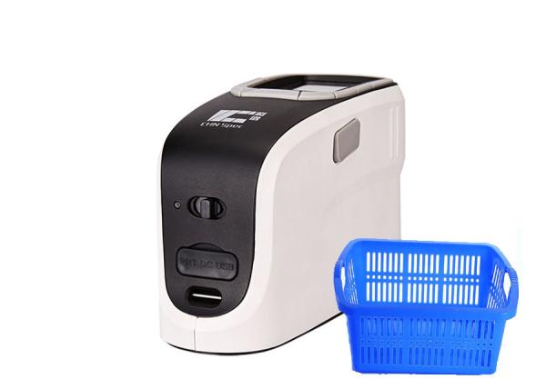 Quality 2° / 10° Observation Angle Portable Color Spectrophotometer Fabric Whiteness Measurement for sale