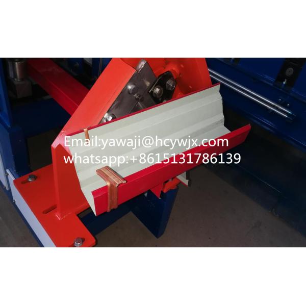 Efficiency Production Rain Gutter Roll Forming Machine Innovative