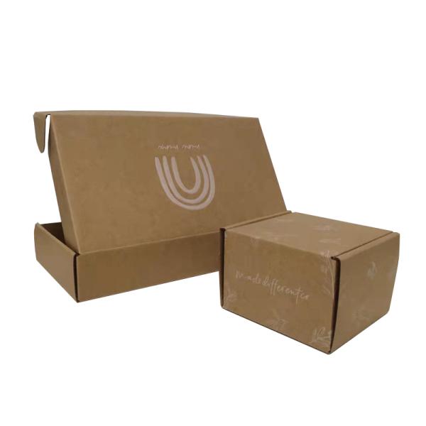 Recyclable Corrugated Shipping Packaging Mailer Box for Shoes and Clothing Custom Order