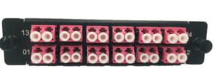 China 12 Port Lc Fiber Patch Panel , HDP Multimode Patch Panel wholesale