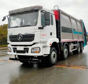 China 8x4 Garbage Truck 12 Wheeler SHACMAN Refuse Compactor Truck 30m3 wholesale