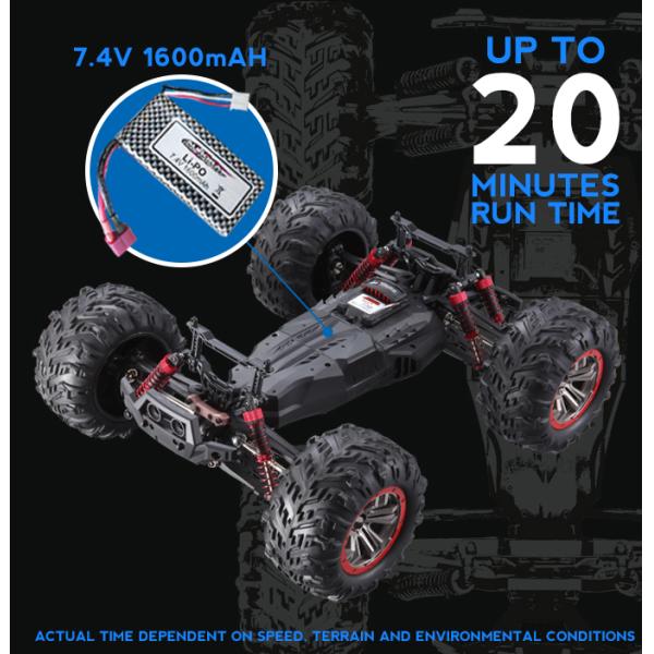 N516 2.4G 1/10 Scale Remote Control RC Car Off Road Radio Controlled Cars 80M