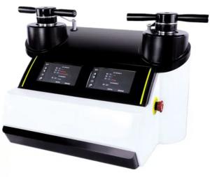 China Program Controlled Pneumatic Automatic Hot Mounting Press With Touch Screen wholesale