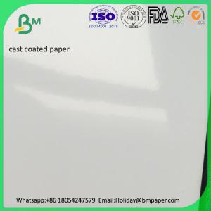 China 115gsm - 300gsm Cast Coated Board , High Glossy Photographic Printing Paper wholesale