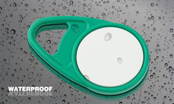 Quality Writable Smart RFID Key Fob ABS Material With Full Color Offset Printing for sale