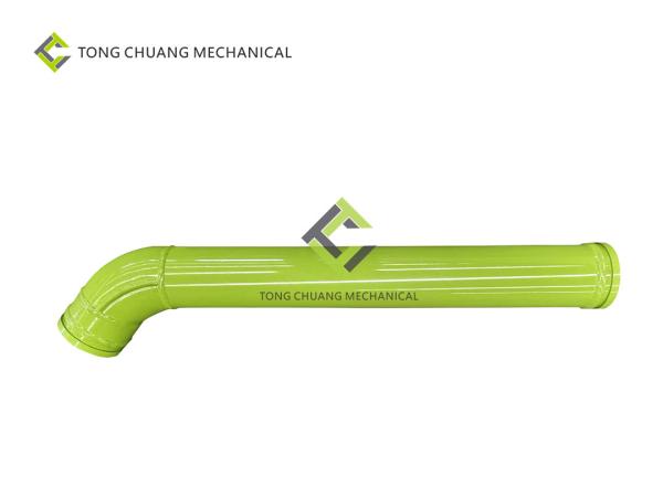 Quality Double Layer Concrete Pump Spare Parts Lengthened Pipeline Elbow for sale