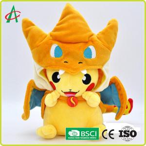 China CPSIA Super Soft PP Cotton Filled Pikachu Action Figures on sale
