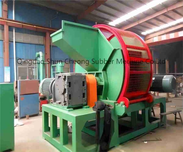 Quality High Technology Rubber Tire Shredder For Rubber Chips （ZPS-900） for sale