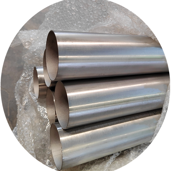 2.5 Inch Titanium Pipe Gr1 Pure Titanium Exhaust Pipe For Motorcycle