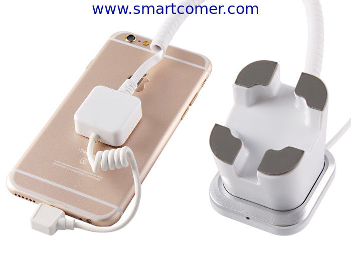 COMER smart phone anti theft alarm locking system display rack stand holder with independent alarm sensor