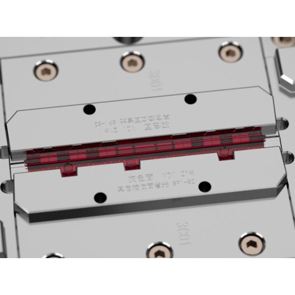 OEM / ODM : Cold Runner Injection Molding & Transparent Smart Glasses Case Shaft (1*2) No.23847
