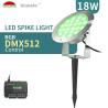 Buy cheap 18W IP68 Waterproof Led Spike Lamp SMD3535 RGB DMX512 Control from wholesalers
