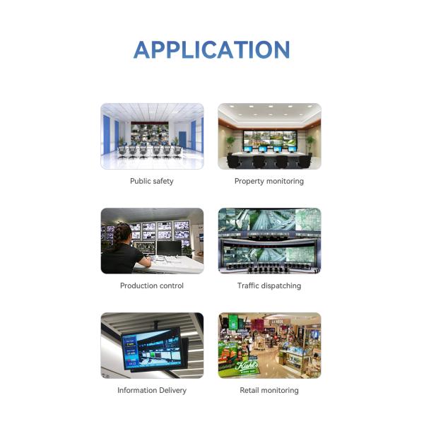 350nits Lcd Industrial Rs485 Rs232 Hmi 4K UHD Screen 32 43 50 55 65 Inch Android AIO