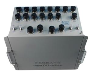 China 200W Input Point Of Interface DIN Female Connector With 15 Input / 4 Output wholesale