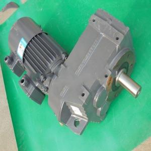 F Series 10hp Helical Gear Reducer AC Electrical Motors Speed Reducer With IEC Flange