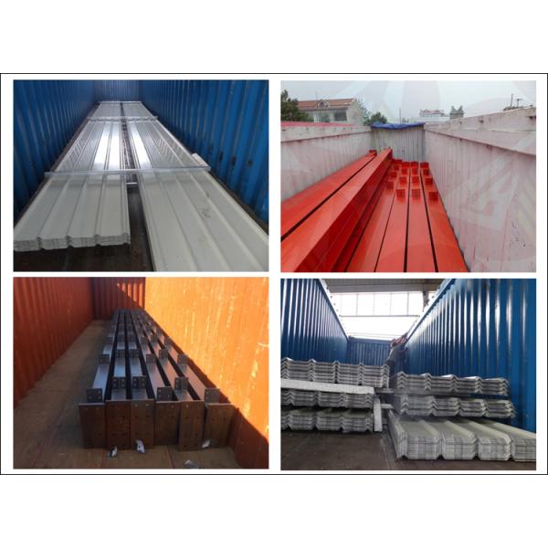 Steel Buildings Double Slopes Metal Framing Construction