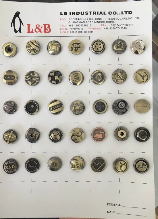 Hot Sale Round Resin Garment Suit Coat Button With Various size