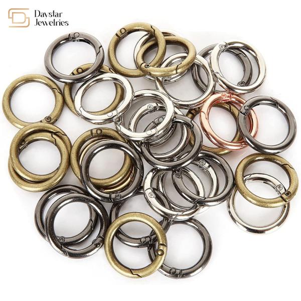 Quality Buckle Round Spring O Rings , Trigger Metal Snap Hooks Clips for sale
