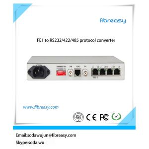 China Desk-top Interface converter of E1 to rs232 , E1 to RS422 , E1 to RS485 protocol converter wholesale