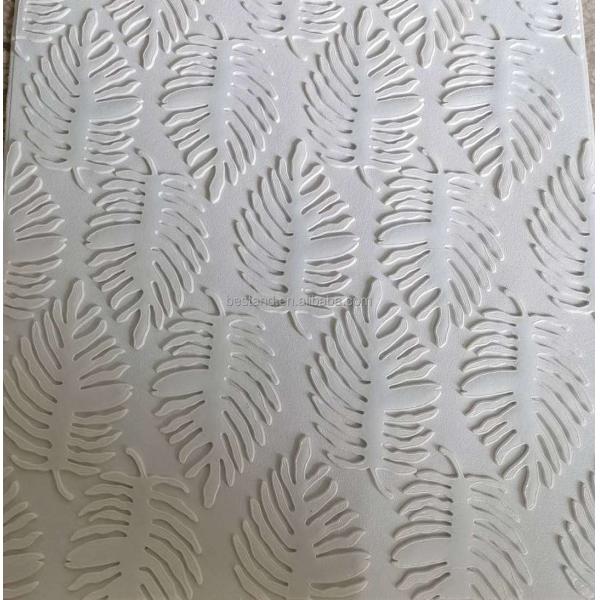 8mm Thickness Geometric Pattern Foam Wall Stickers for Sophisticated 3D Ceiling Wallpaper