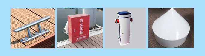 Kaishin Finger Dock Marine Water Floating Berth Dock For Yacht Club Pontoon